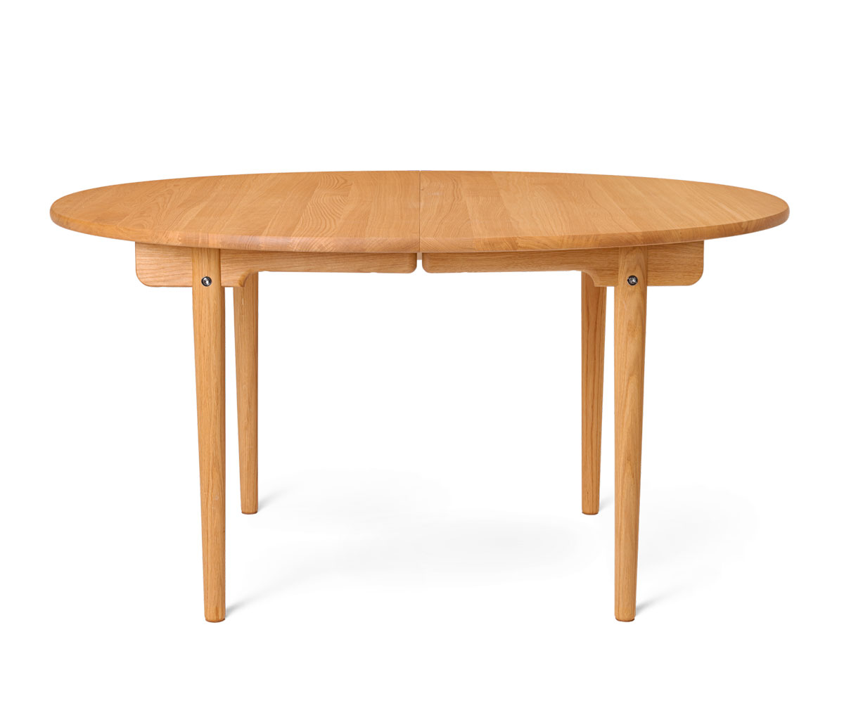 Carl Hansen & Søn - CH337 spisebord Sæbebehandlet bøg uden tillægsplader