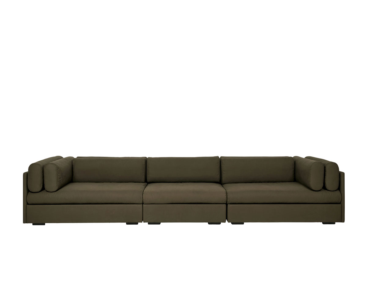 Gubi - GUBI Elogio 4-personers sofa Fustagno