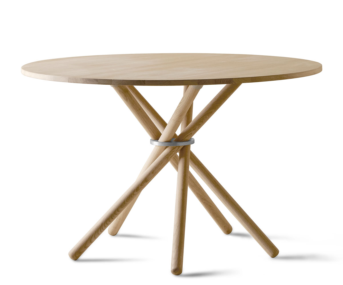 Eberhart Furniture - Hector 120 spisebord (eg) fra Eberhart Furniture Oak light - Oak light uden tillægsplader