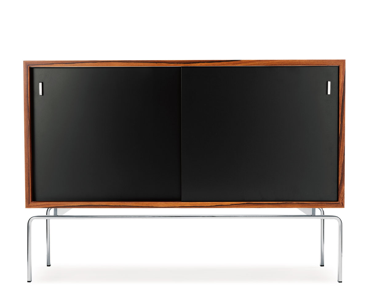 Lange Production - Lange Production FK 100 Sideboard Santos palisander m. sorte skydelåger
