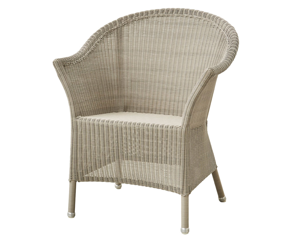 Cane-line - Cane-line Lansing havestol Uden Hynde Taupe