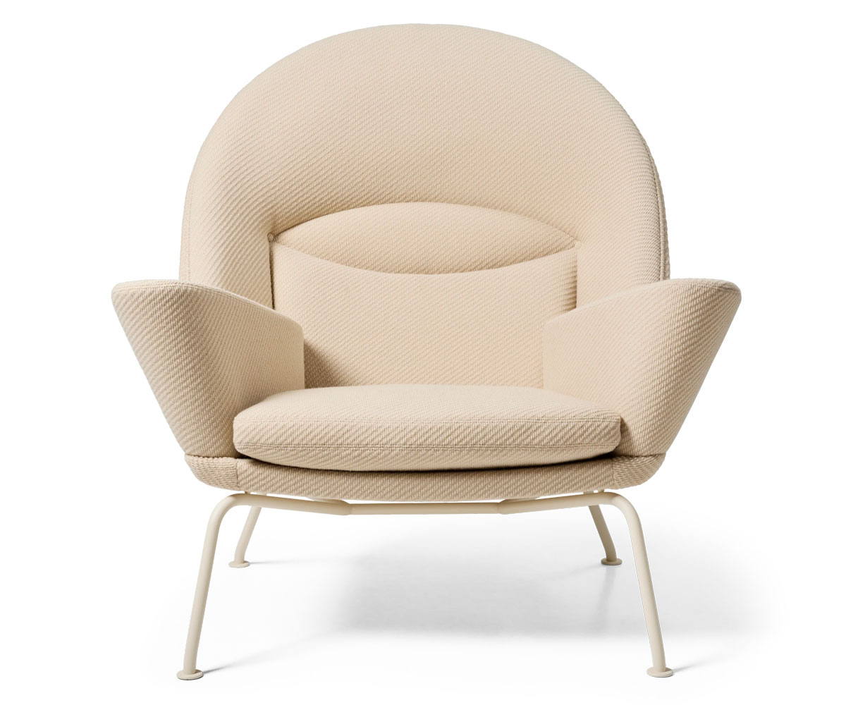 Carl Hansen & Søn - Oculus lænestol CH468 fra Hans J. Wegner Umi Clay White