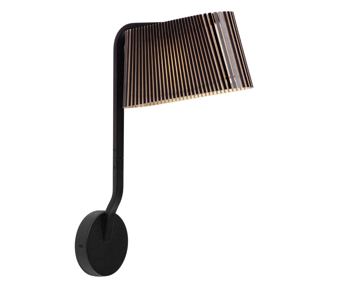 Secto Design - Secto Design Owalo 7030 Væglampe Sort