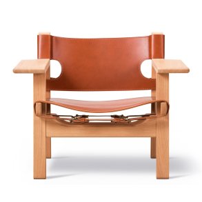 2226 Den Spanske Stol (Cognac/lysolieret eg)