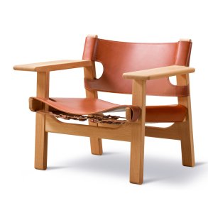 2226 Den Spanske Stol (Cognac/Olieret eg)