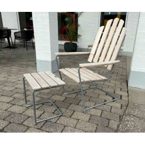 Stol A3 lnestol inkl skammel