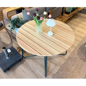 9A �100 havebord med gr�nt stel