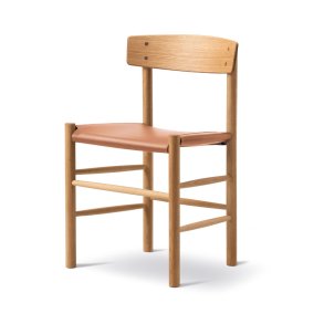 J39 Folkestolen sdepolstret (eg/lder) af Brge Mogensen