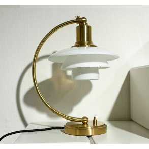 PH 2/2 Luna Messing Bordlampe (udg�et)