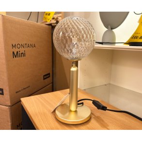 Miira Table (Gold/Optic Clear)