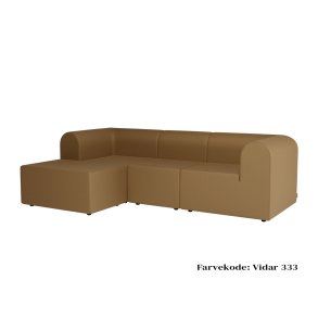 Montana Furniture Paradigm 3-personers sofa med puf
