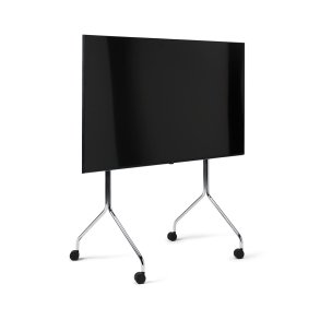 Pedestal Moon Rollin Tall Chrome