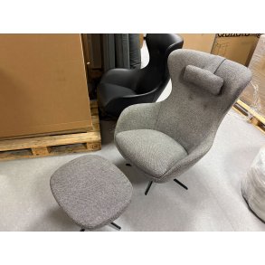 SL 407 Lnestol inkl. skammel og nakkepude