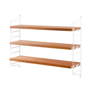 String Pocket (hvid/eg)