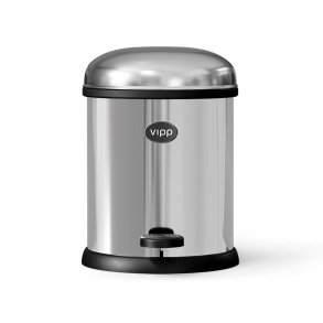 Vipp 12 Pedalspand (3L) - Rustfrit stl