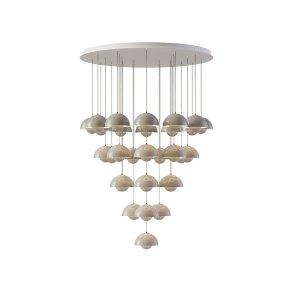 Flowerpot Chandelier VP1 (31 pendler)