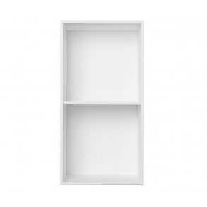 Halv Reol Lodret (Hvidlakeret) 