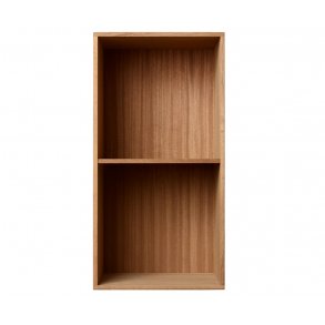 Halv Reol Lodret (Mahogni) 