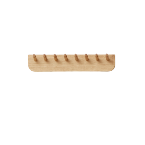 Echo Coat Rack Hvidolieret eg 40 cm