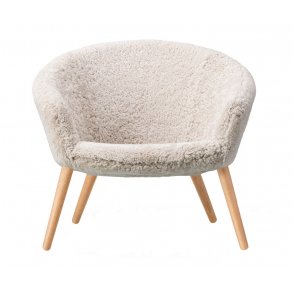 Ditzel Lounge Chair (Lammeskind)