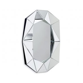 Diamond spejl (Silver)