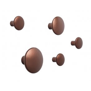 Dots Metal (5 stk.) Knagerkke
