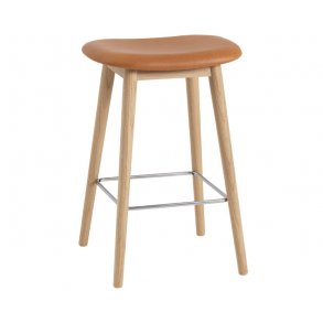 Fiber Barstool Wood (Sdepolstring)