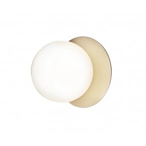 Liila 1 Wall/Ceiling (Nordic Gold/Opal White)