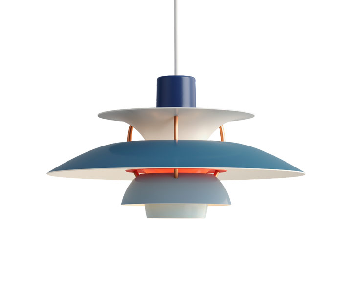 Louis Poulsen - PH 5 300 Mini pendel Hues fra Louis Poulsen Hues of Blue