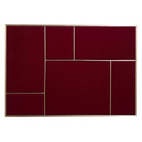 NOUVEAU PIN (Rouge Noir/Messing)