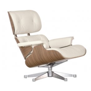 Eames Lounge Chair (White Version)